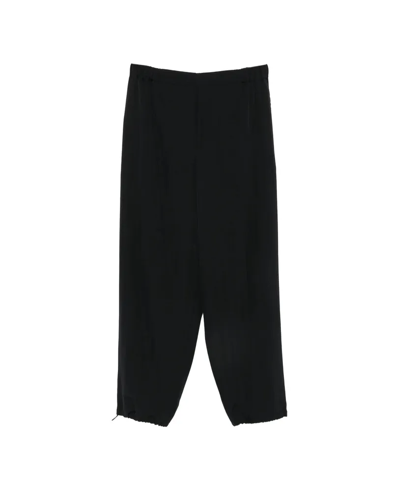Jacquemus Gio Elasticated Wide-leg Trousers Blue