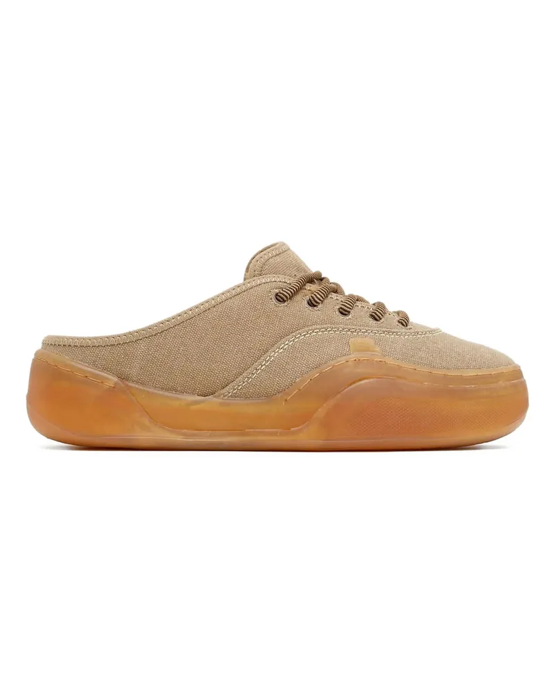ERL Camino Low Skate Mule Sneakers Neutrals