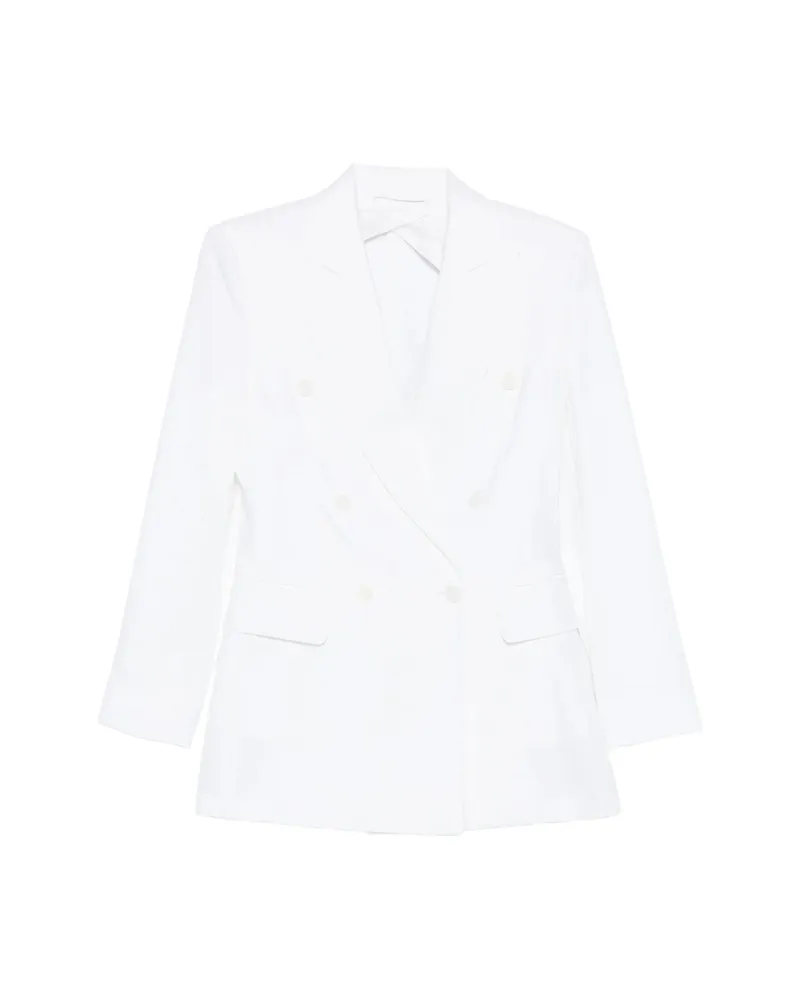 Max Mara Mxmpagella Double-breasted Blazer White