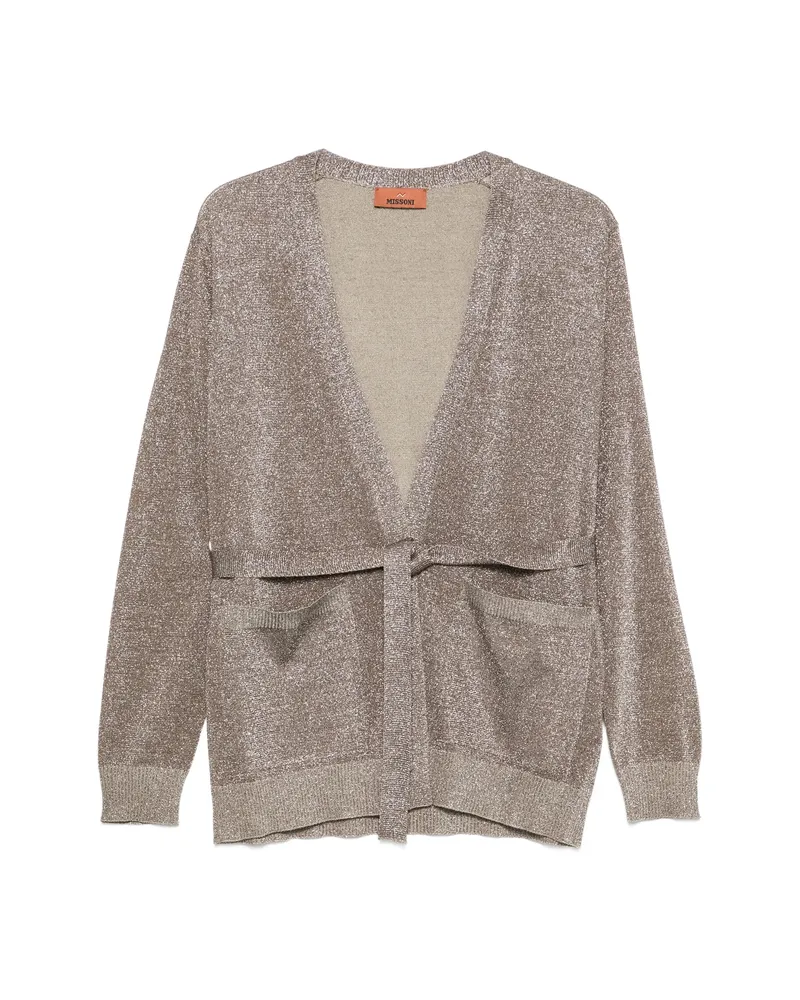 Missoni Belted Cardigan Neutrals