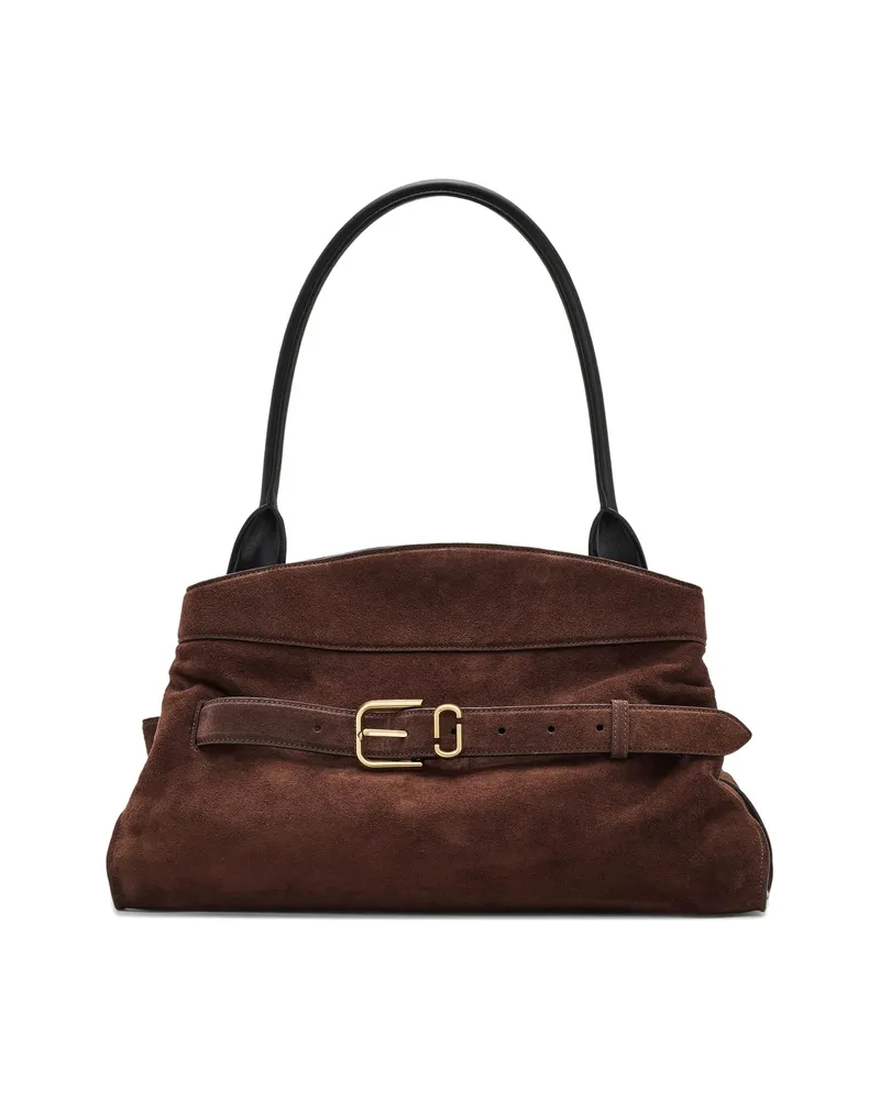 Marc Jacobs The Dakota Suede Tote Bag Brown