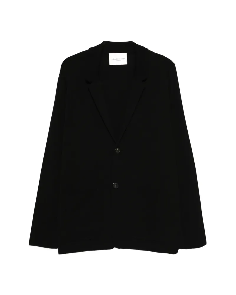 Roberto Collina Buttoned Cardigan Black
