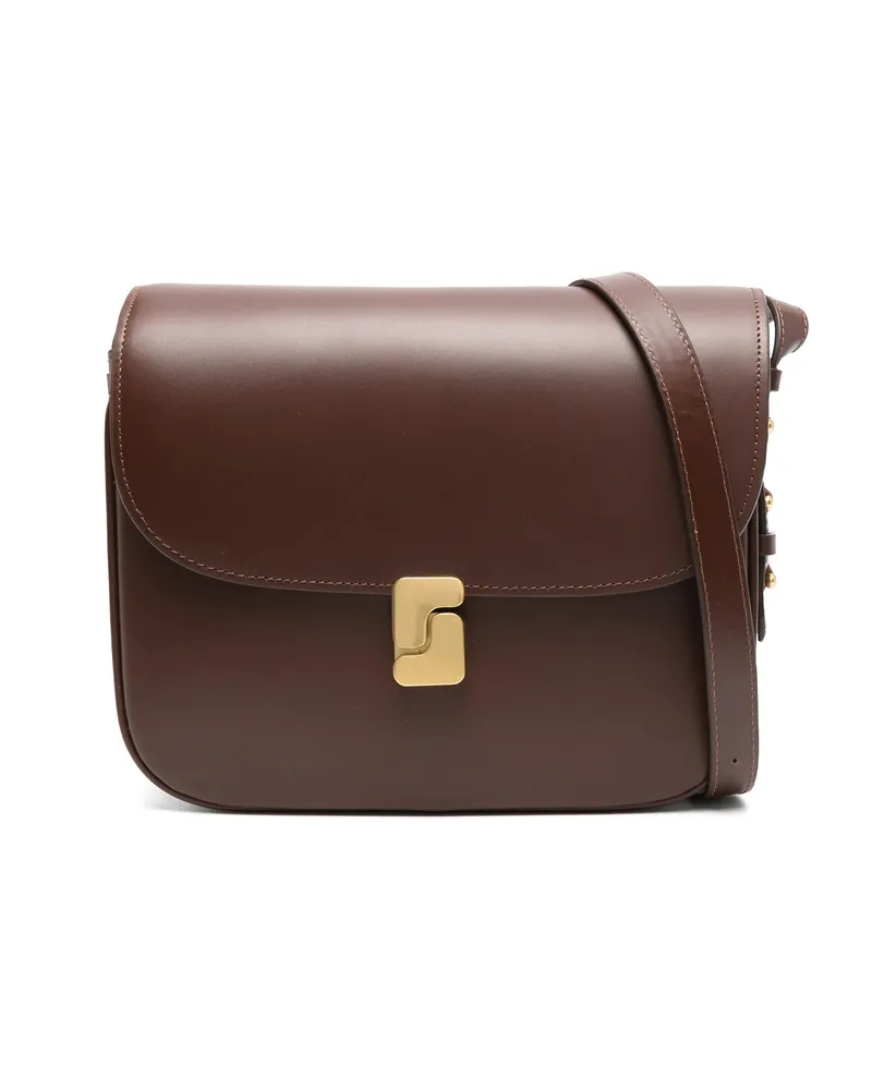 Soeur Maxi Belissima Crossbody Bag Brown