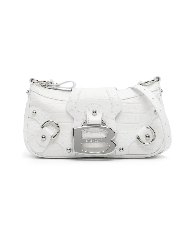 Balenciaga Small Essex Shoulder Bag White