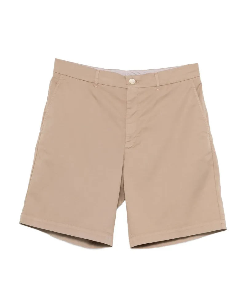 Brunello Cucinelli Belt-loops Shorts Neutrals