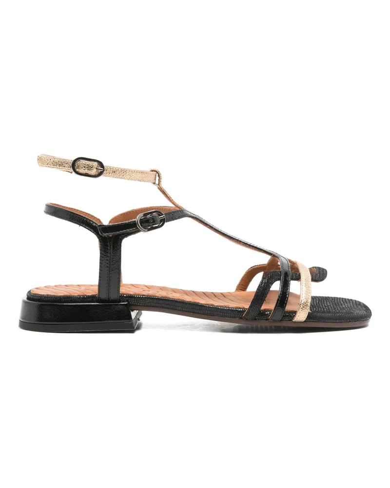 Chie Mihara Tylala T-strap Buckled Sandals Black