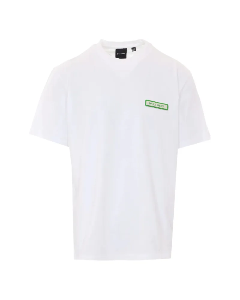 Daily Paper Air Freshener Shield-print T-shirt White
