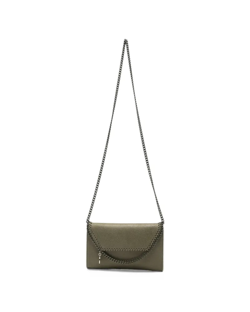 Stella McCartney Falabella Chain-trim Shoulder Bag Green