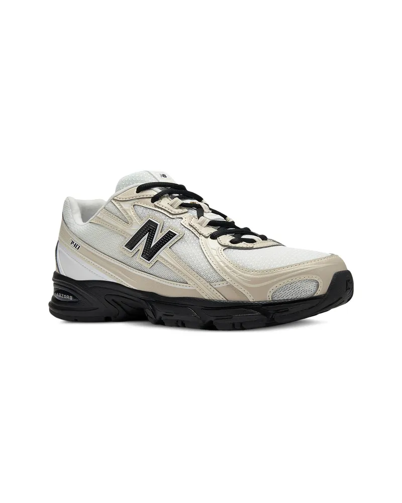 New Balance 740 Mesh Overlay Sneakers Neutrals