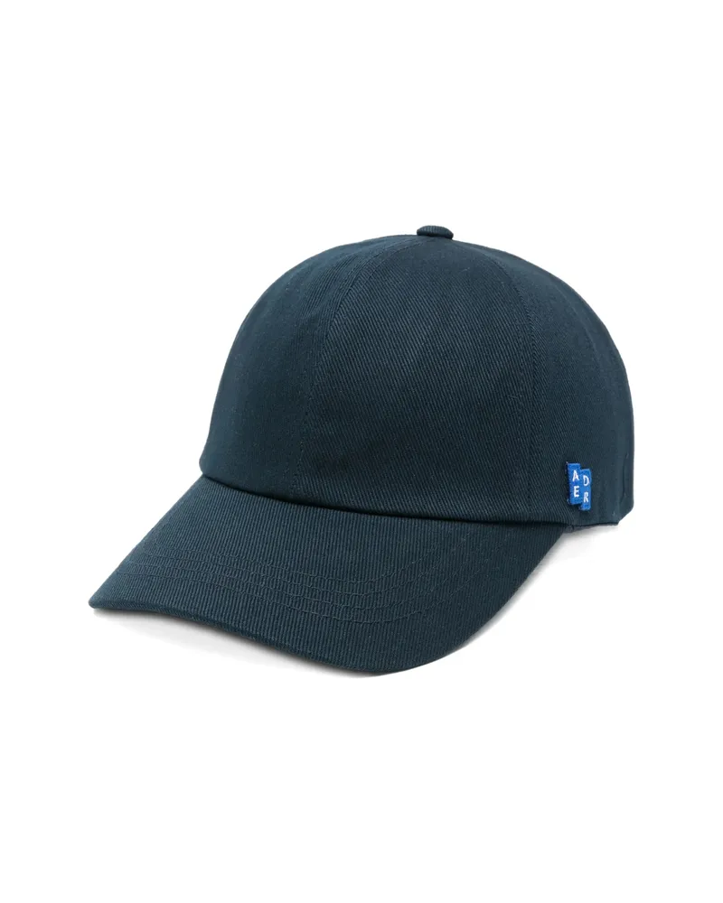 Adererror Logo-patch Baseball Cap Blue