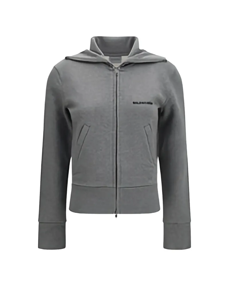Balenciaga FITTED ZIP UP JACKET Grey