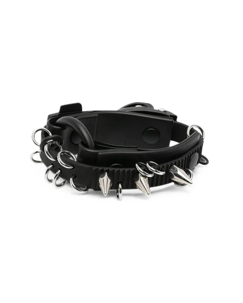 Innerraum Spike-stud Chain-link Bracelet Black
