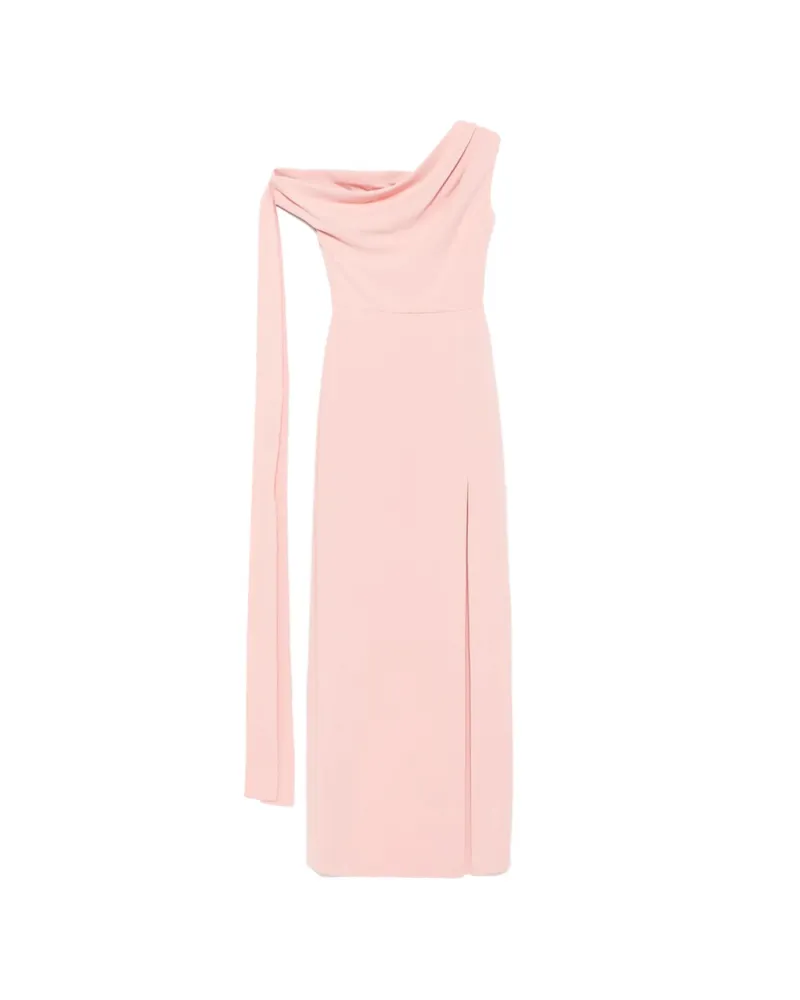 Solace London Irina Split Maxi Dress Pink