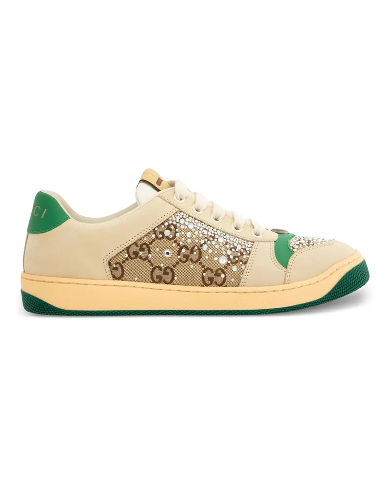 Gucci Screener Sneakers Neutrals