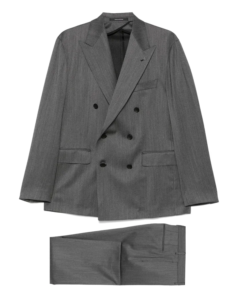 Tagliatore Double-breasted Suit Grey