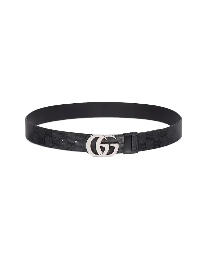 Gucci Double G Supreme Belt Black