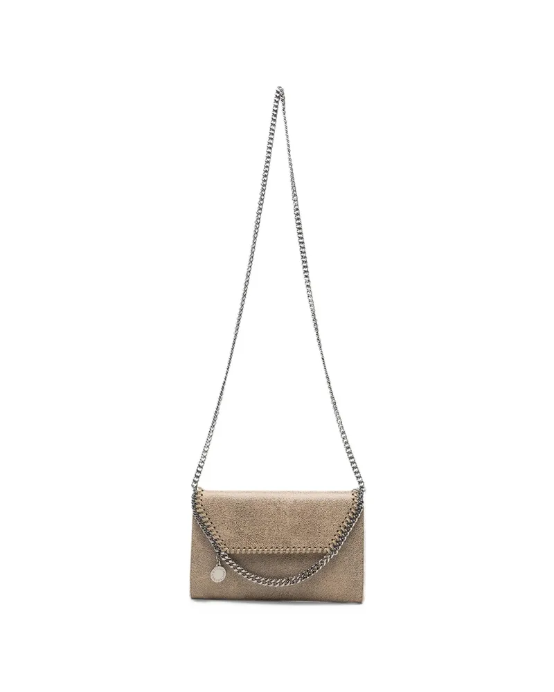 Stella McCartney Falabella Tiny Shoulder Bag Neutrals