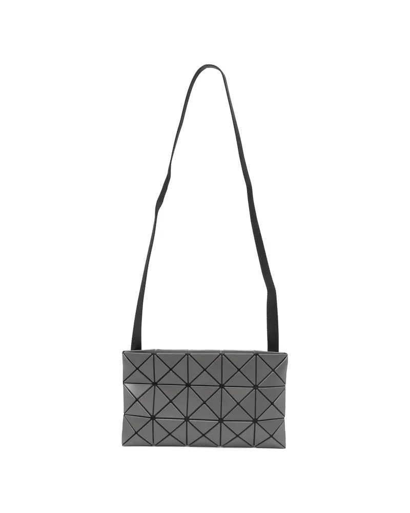 Issey Miyake Lucente Geometric Crossbody Bag Grey