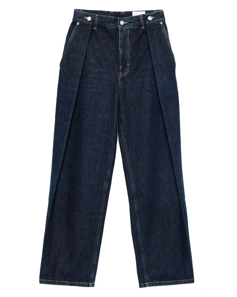 Axel Arigato Wide-leg Jeans Blue