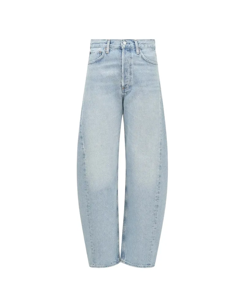 AGOLDE Barrel-leg Jeans Blue