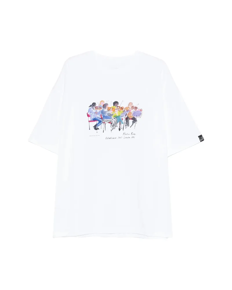 Martine Rose Graphic Short-sleeve T-shirt White