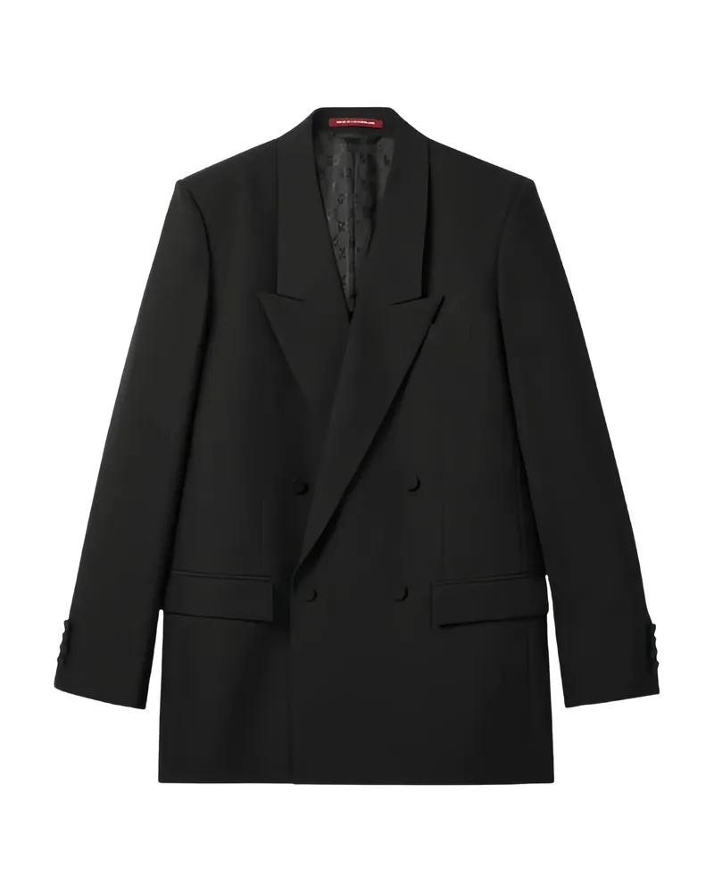 Gucci Double-breasted Blazer Black