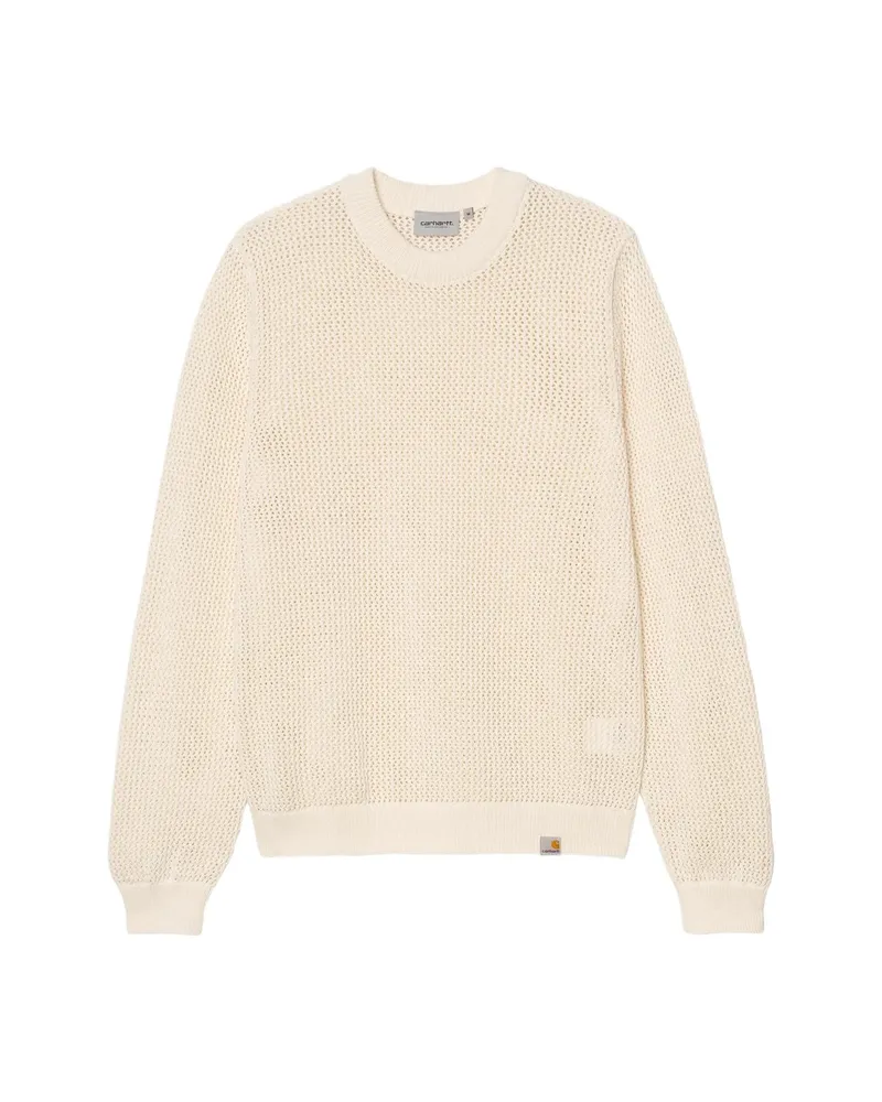 Carhartt WIP Stockton Open-knit Sweatshirt Neutrals