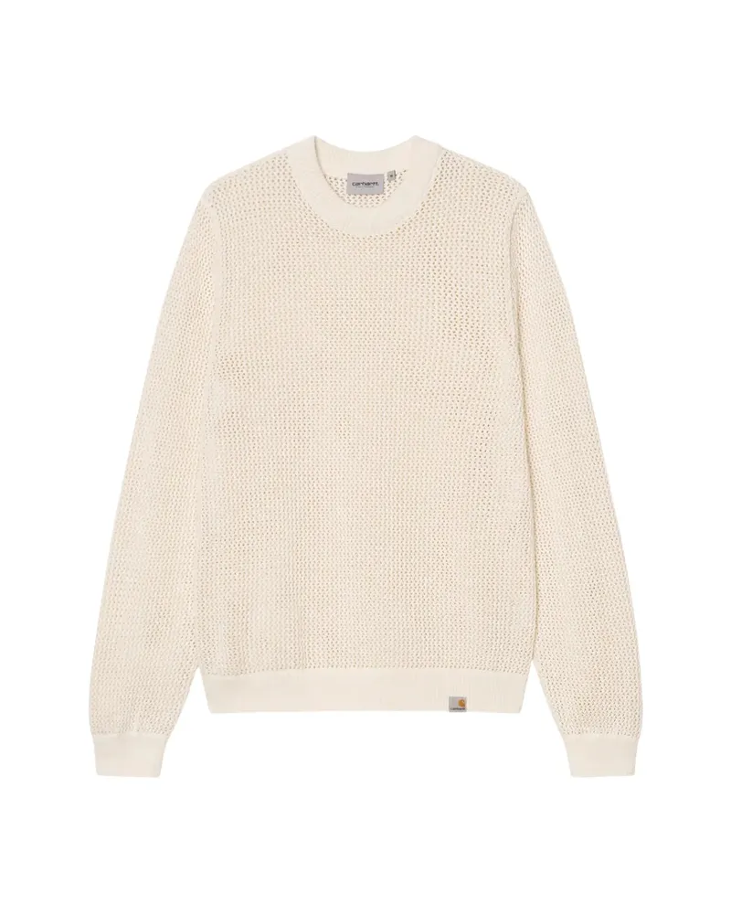 Carhartt WIP Stockton Open-knit Sweatshirt Neutrals