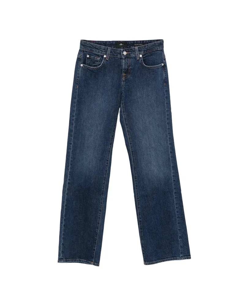 7 for all mankind Low Straight Jeans Blue