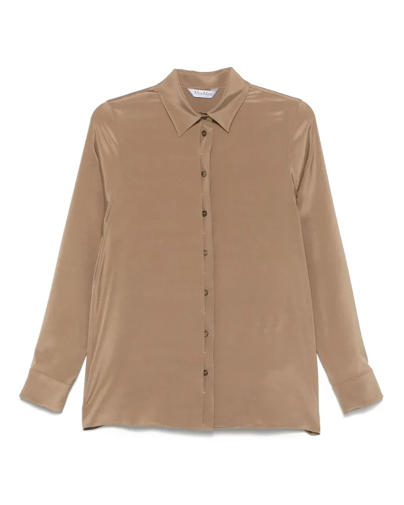 Max Mara Avion Shirt Brown