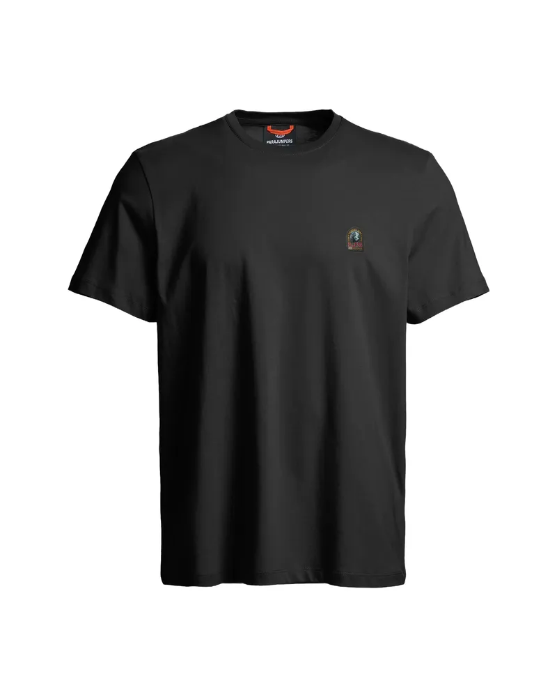 Parajumpers Logo T-shirt Black