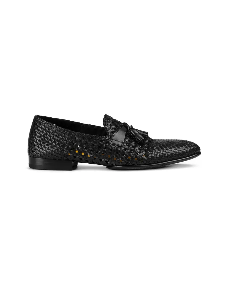 Doucal´s Tassel-detail Leather Loafers Black