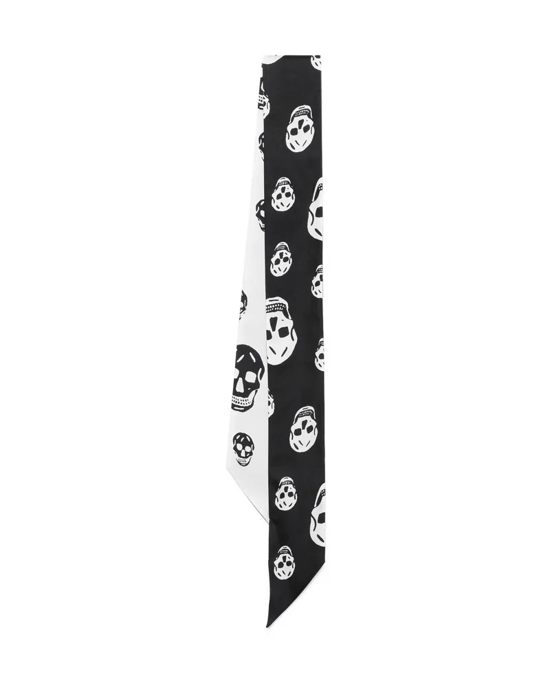 Alexander McQueen Skull-print Scarf Black