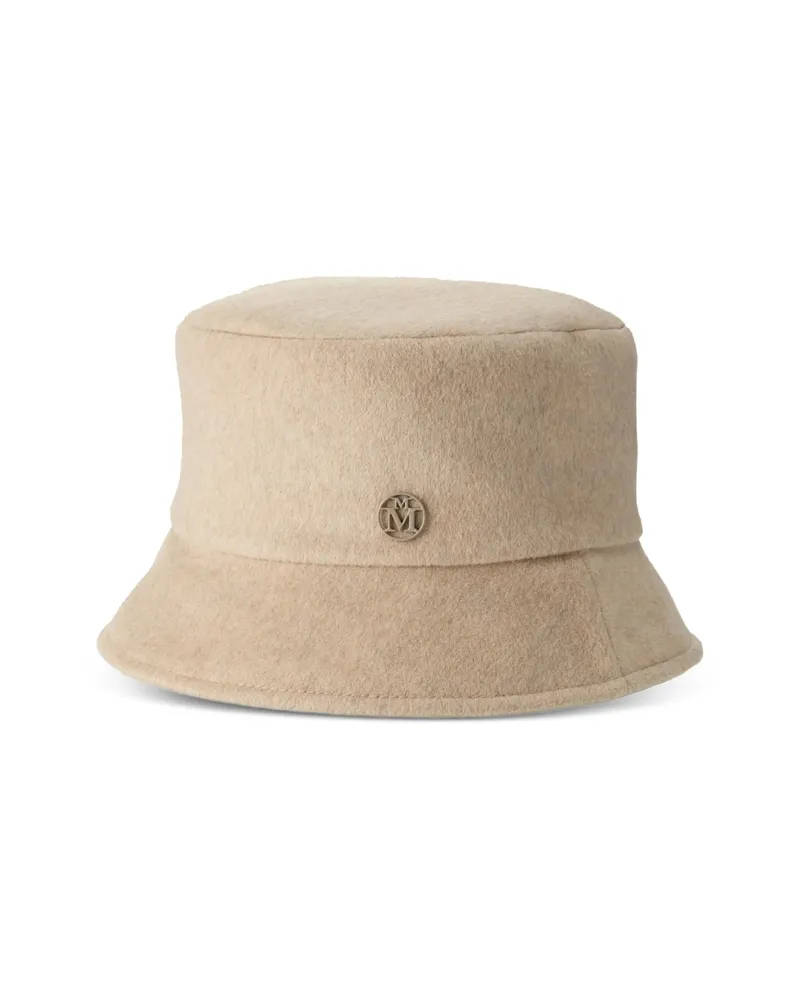 Maison Michel Logo-plaque Hat Neutrals