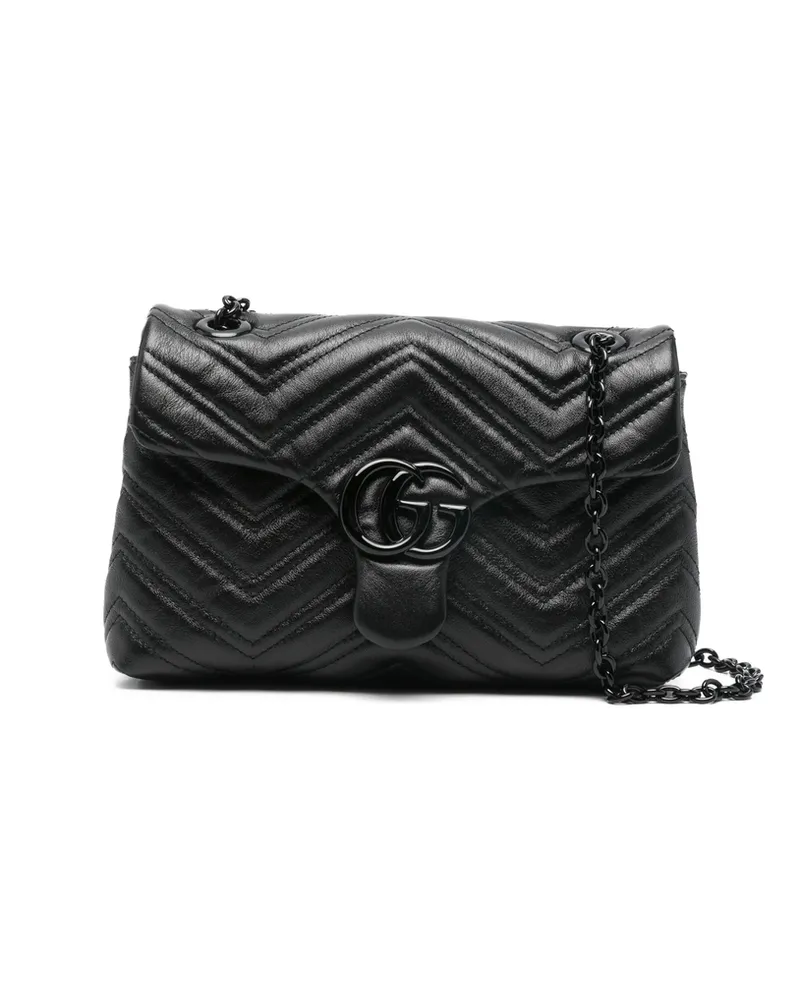 Gucci GG Marmomt Shoulder Bag Black