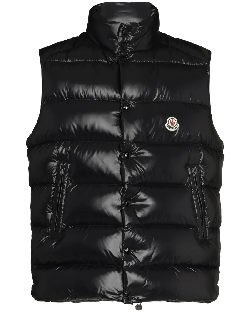 Moncler Tibb Quilted Down Vest Black