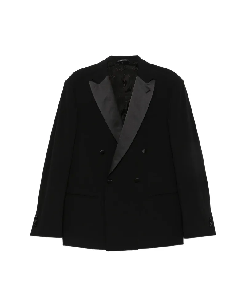 Giorgio Armani Double-breasted Blazer Black