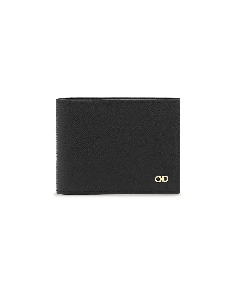 Ferragamo Gancini Wallet Black