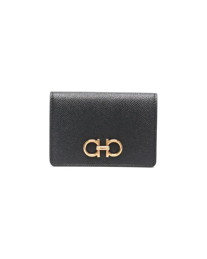 Ferragamo Logo-plaque Wallet Black