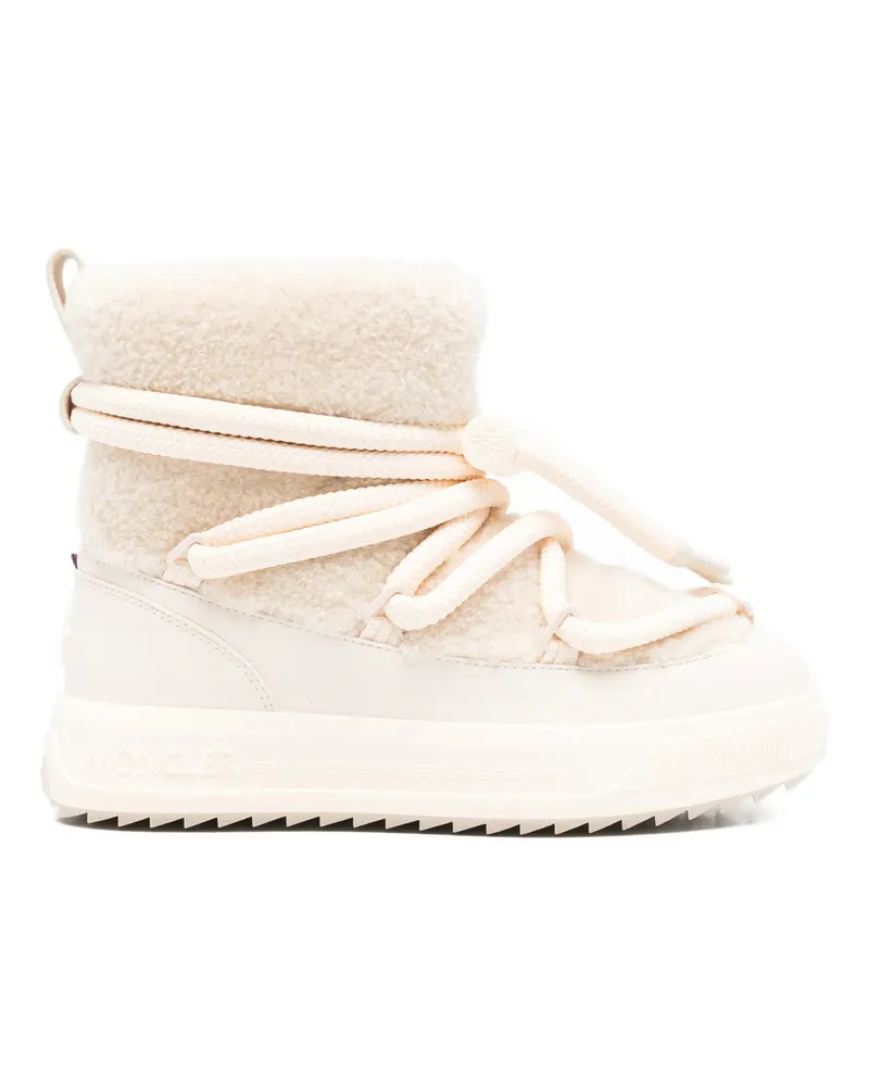 Moncler Altive Mid Drawstring-fastening Snow Boots Neutrals