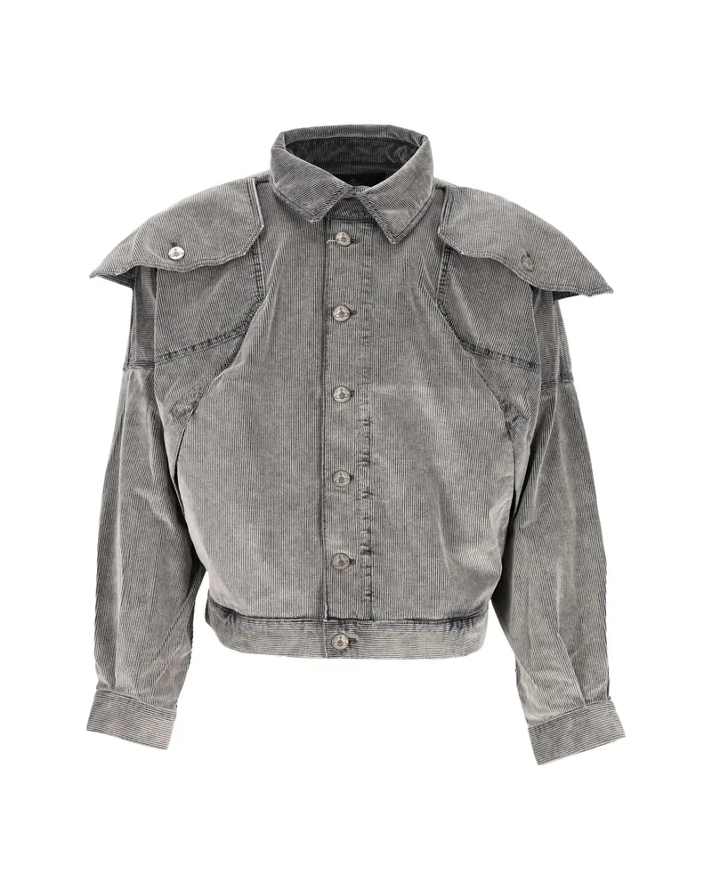 Vivienne Westwood Broad Denim Jacket Grey