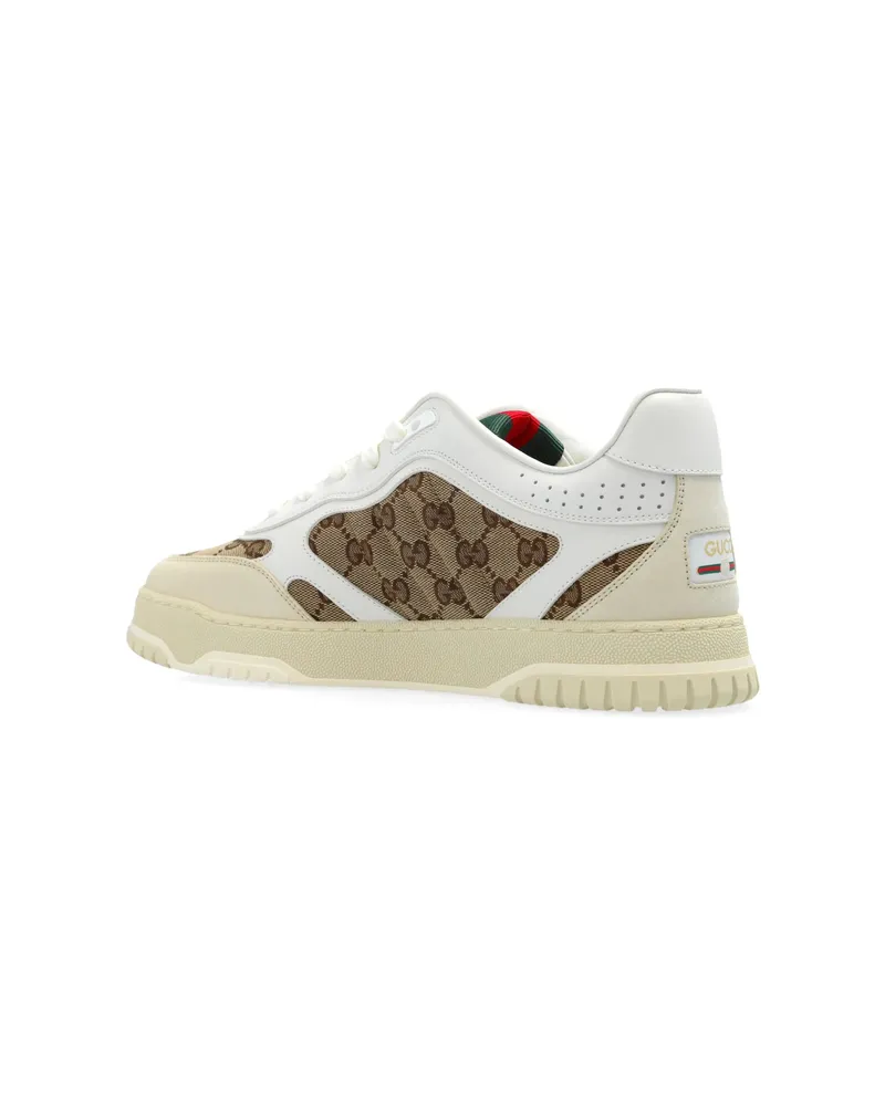 Gucci Re-Web Panelled Sneakers White