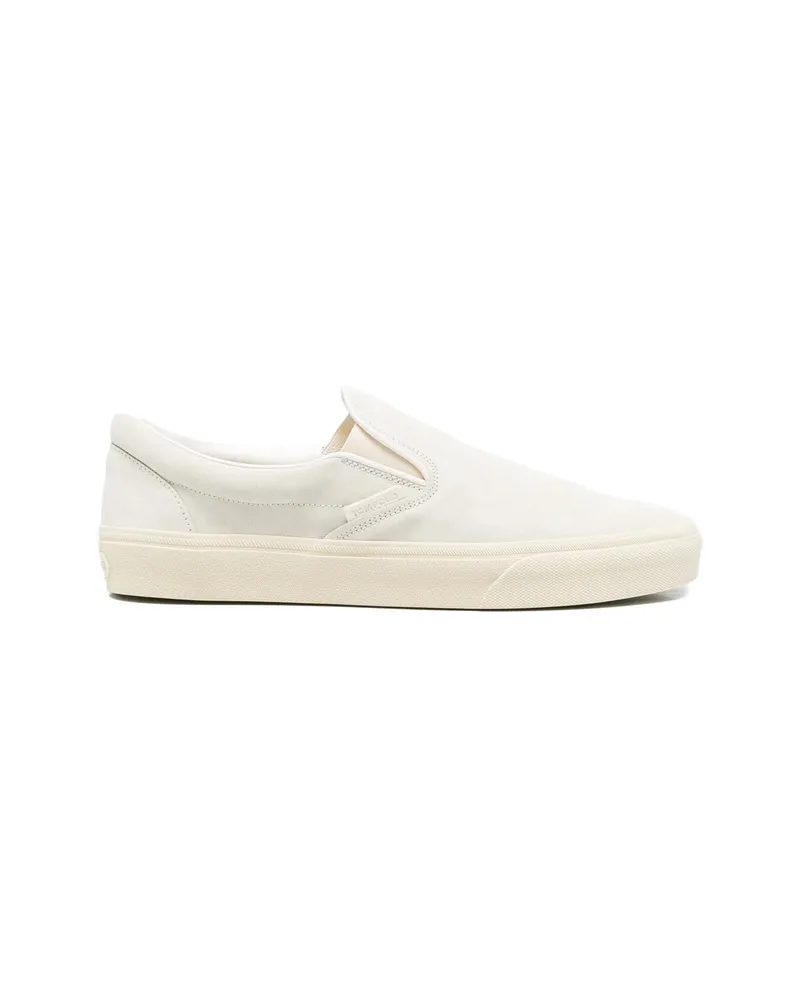 Tom Ford Jude Slip-on Sneakers Neutrals