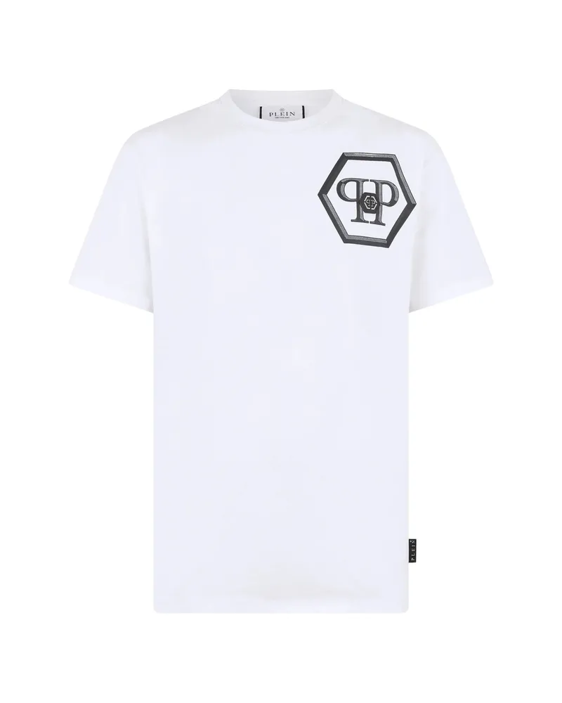 Philipp Plein Round-neck T-shirt White