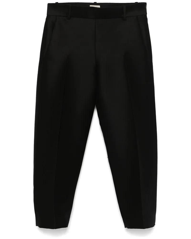 KHAITE Cam Trousers Black