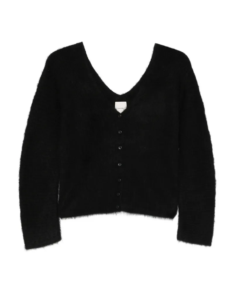 Calvin Klein Buttoned Cardigan Black