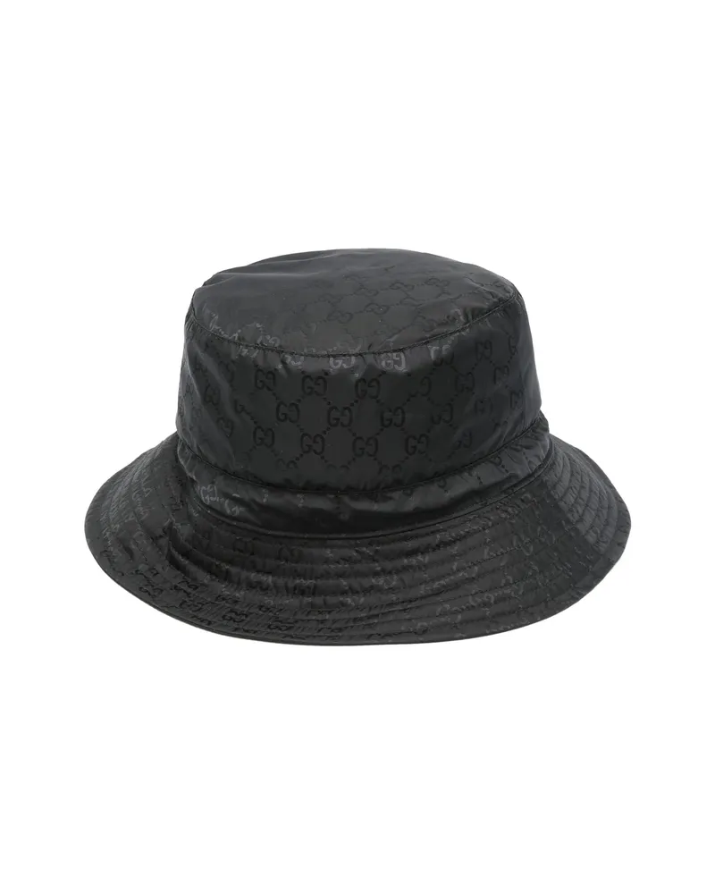 Gucci Monogram Bucket Hat Black