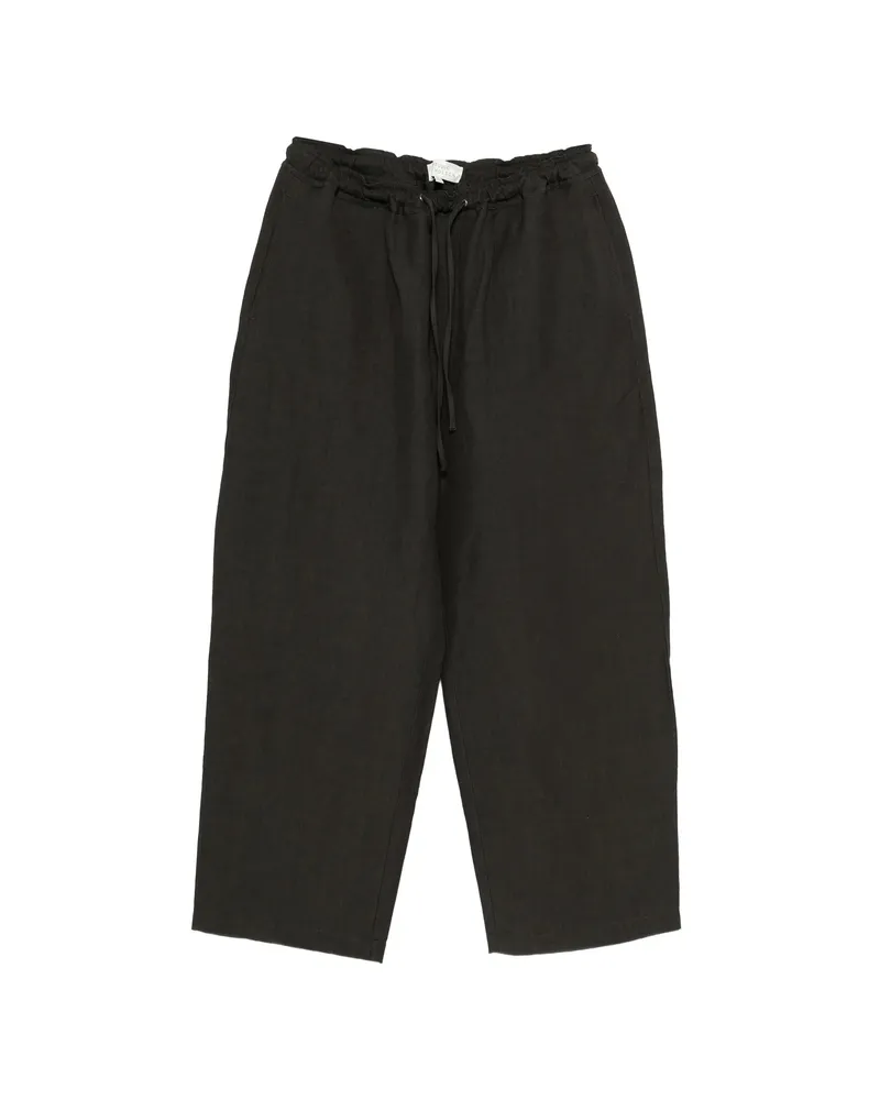 Studio Nicholson Drawstring Trousers Black
