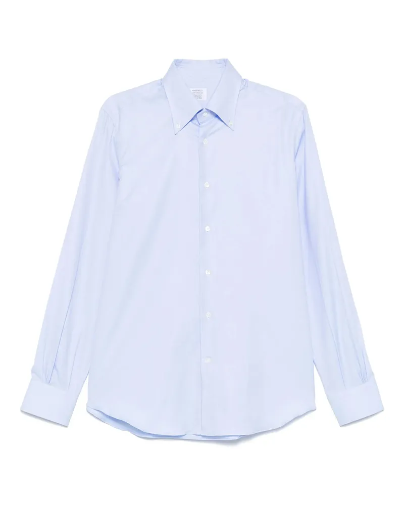 MAZZARELLI Cotton Shirt Blue