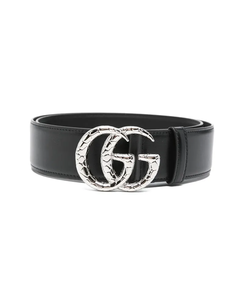 Gucci GG Leather Belt Black